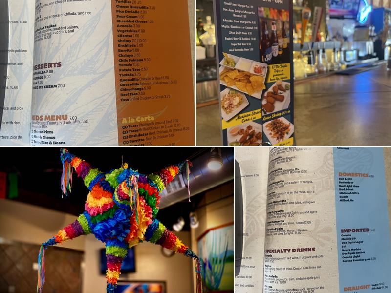 San Jose Mexican Restaurant Menu