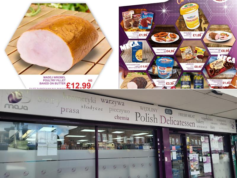 Maja Polish Deli Greenford Menu