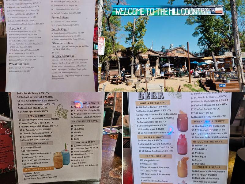 Cedar Creek Menu
