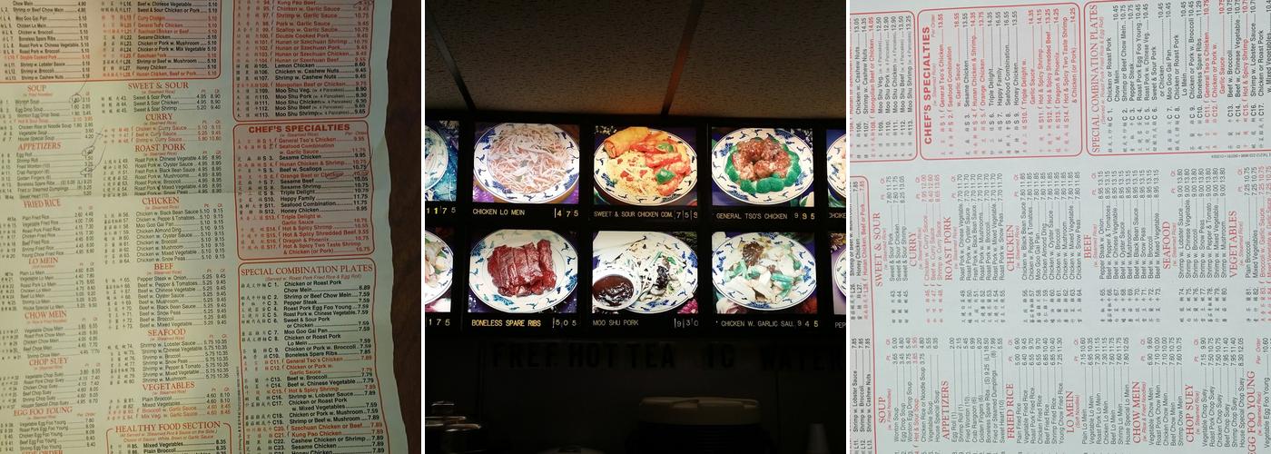 Oversea Chinese Restaurant Menu