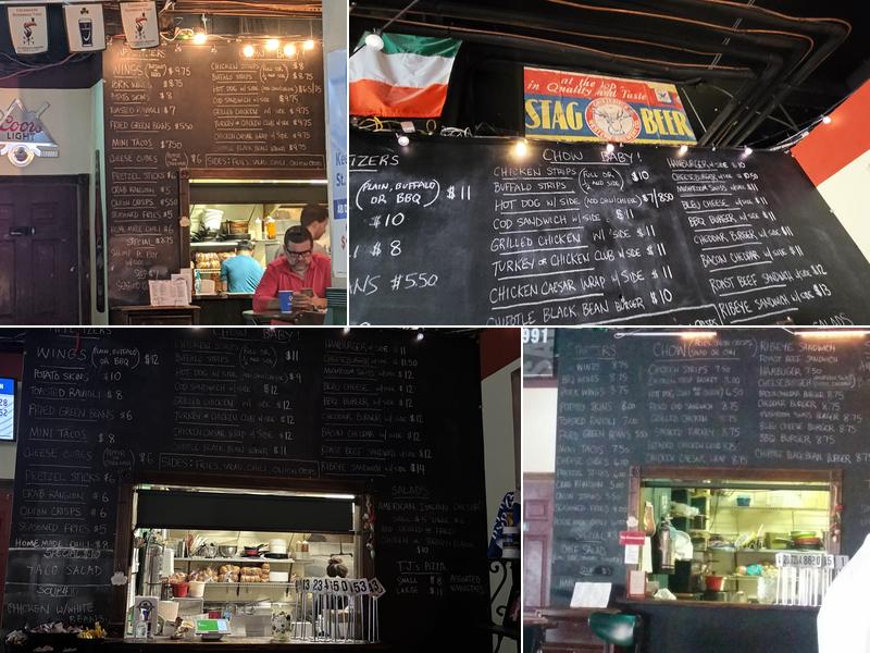 Jack Patrick's Bar & Grill Menu