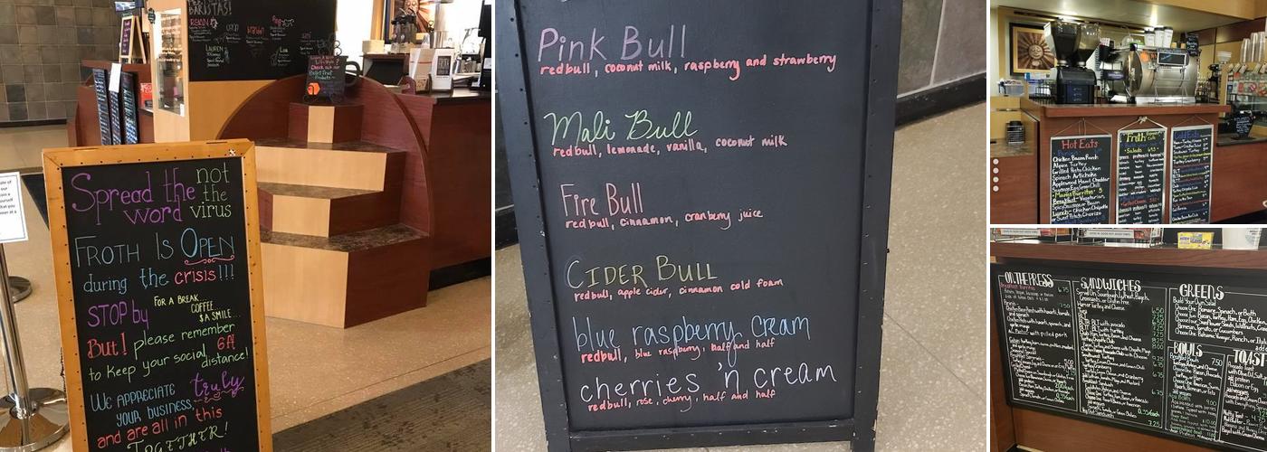 Froth Espresso Cafe Menu