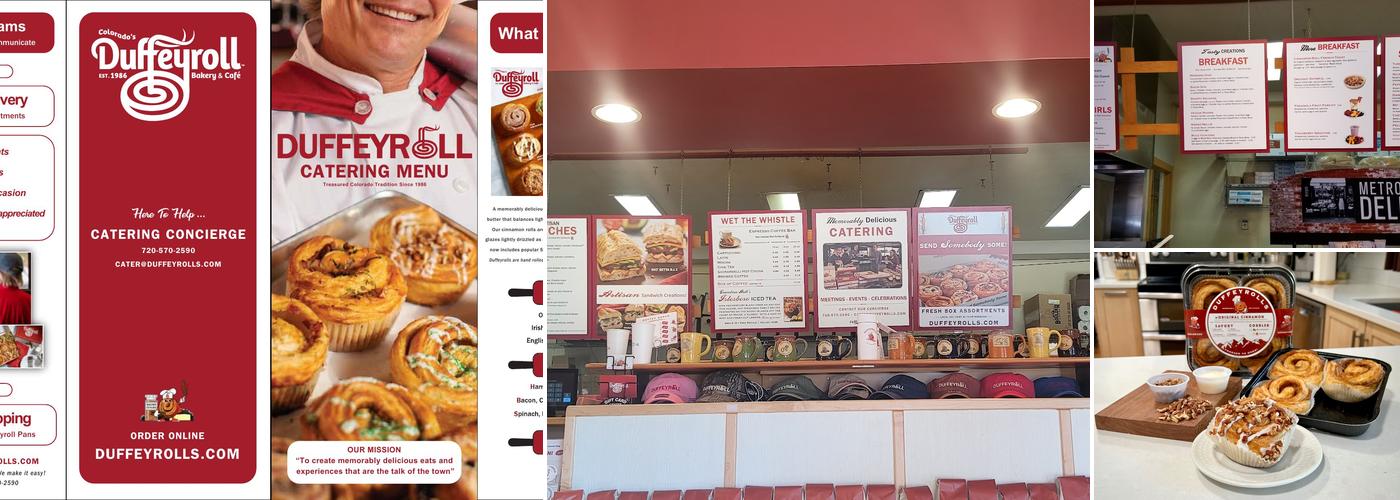 Duffeyroll Bakery Cafe Menu