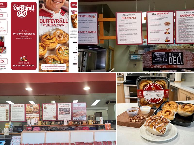 Duffeyroll Bakery Cafe Menu