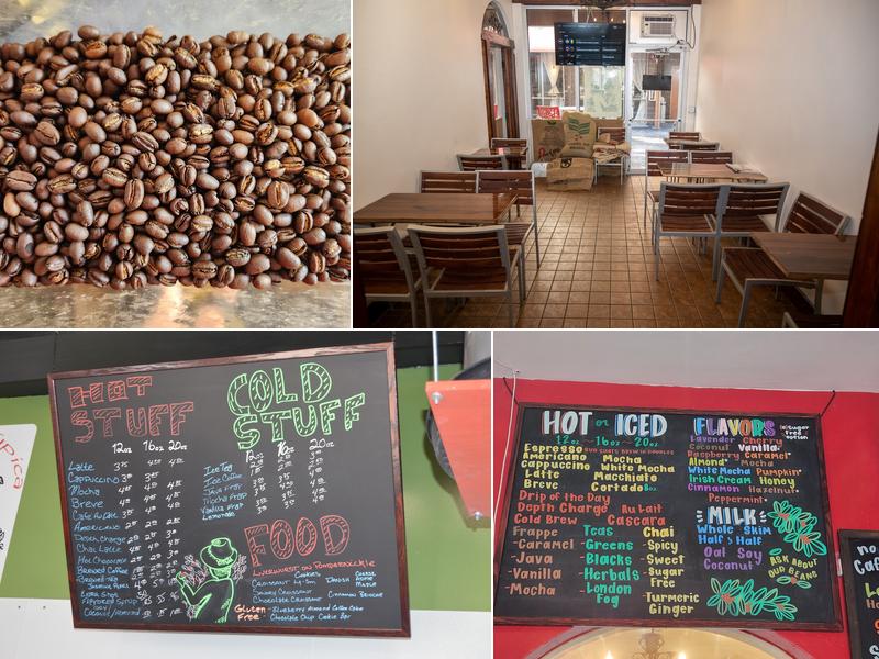 Cafe Typica small batch roasters Menu