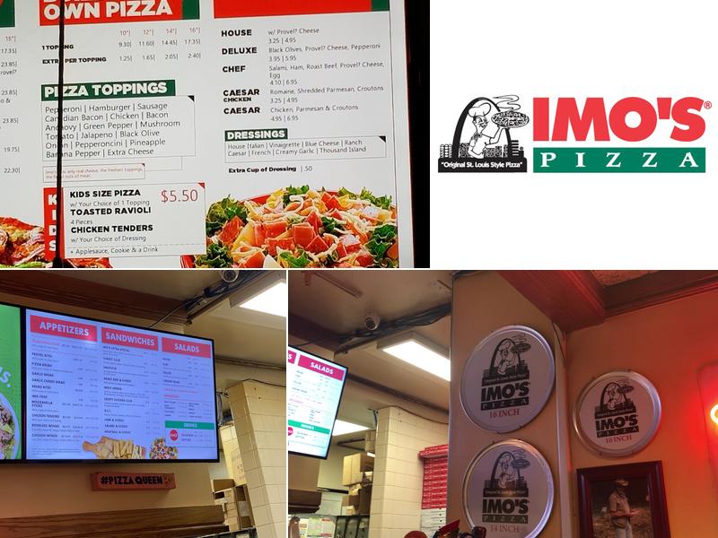 Imo's Pizza Menu