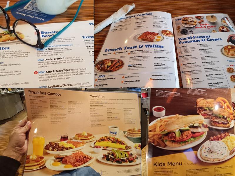 IHOP Menu