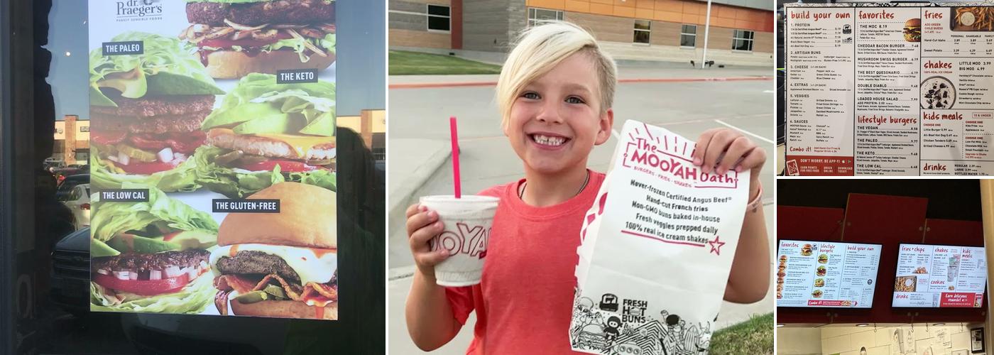 MOOYAH Burgers, Fries & Shakes Menu