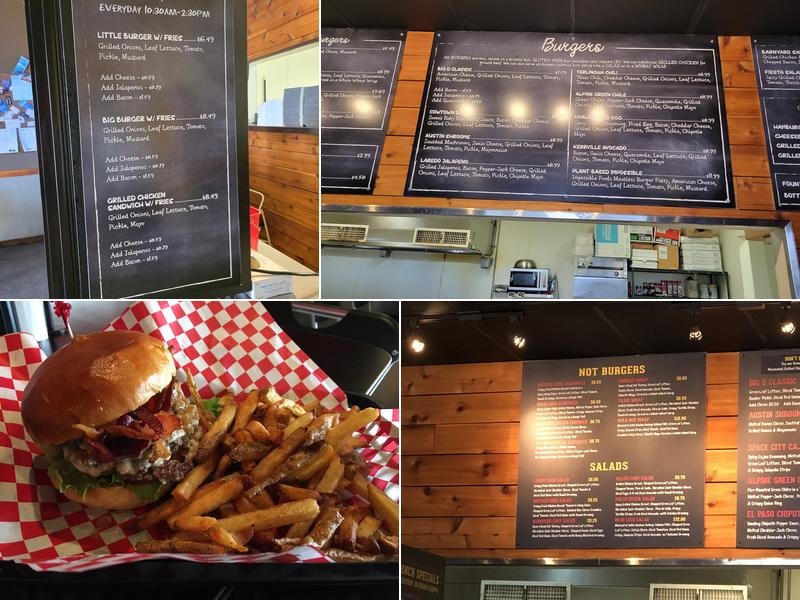 Big Burger Menu