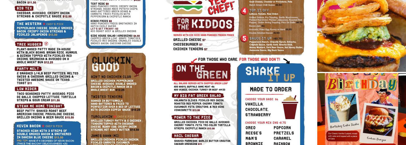 Twisted Root Burger Co. Menu