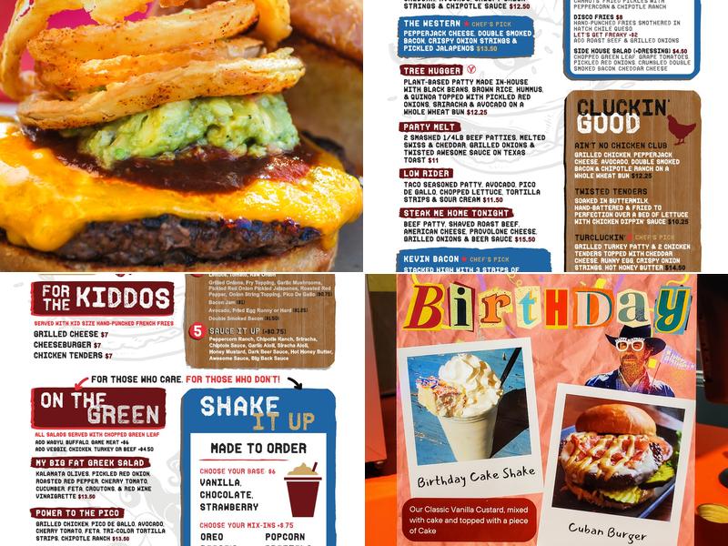 Twisted Root Burger Co. Menu