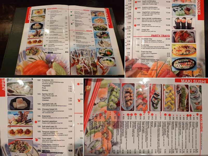 Sushi Ko Menu