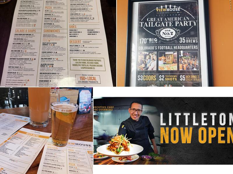 ViewHouse Menu
