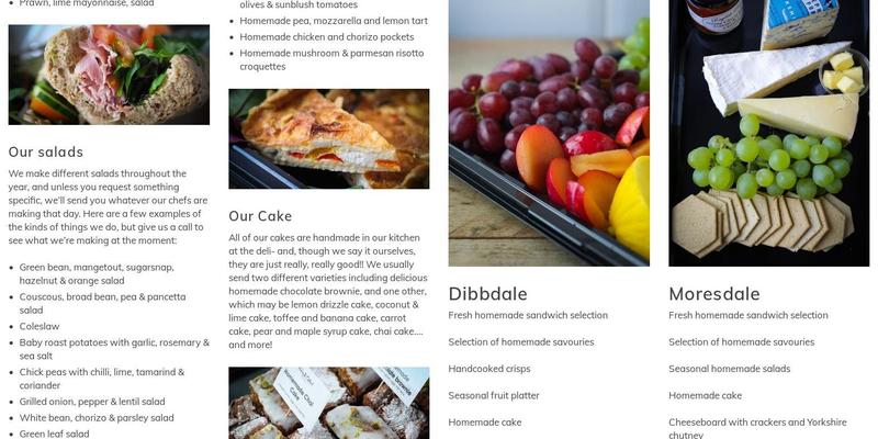 Haley & Clifford Menu