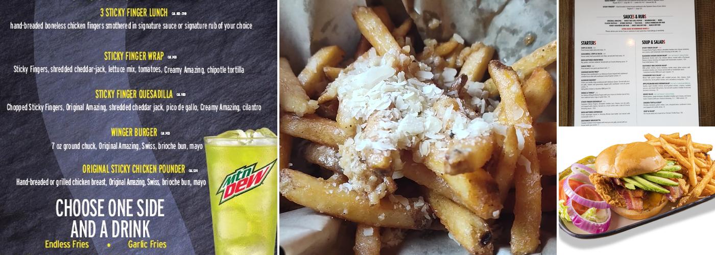 WINGERS Restaurant & Alehouse Menu