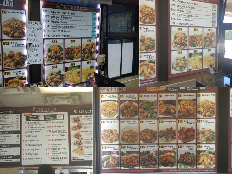 Rice Xpress Menu