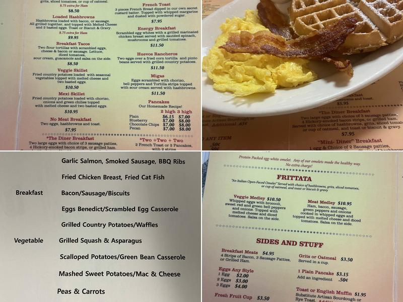 Division Street Diner Menu