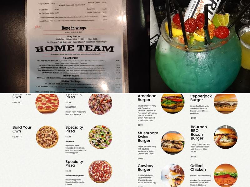 Blue 32 Menu