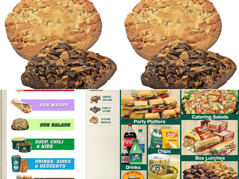 Silver Mine Subs Menu