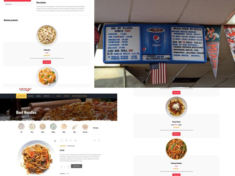 All Star Pizza & Pasta Menu