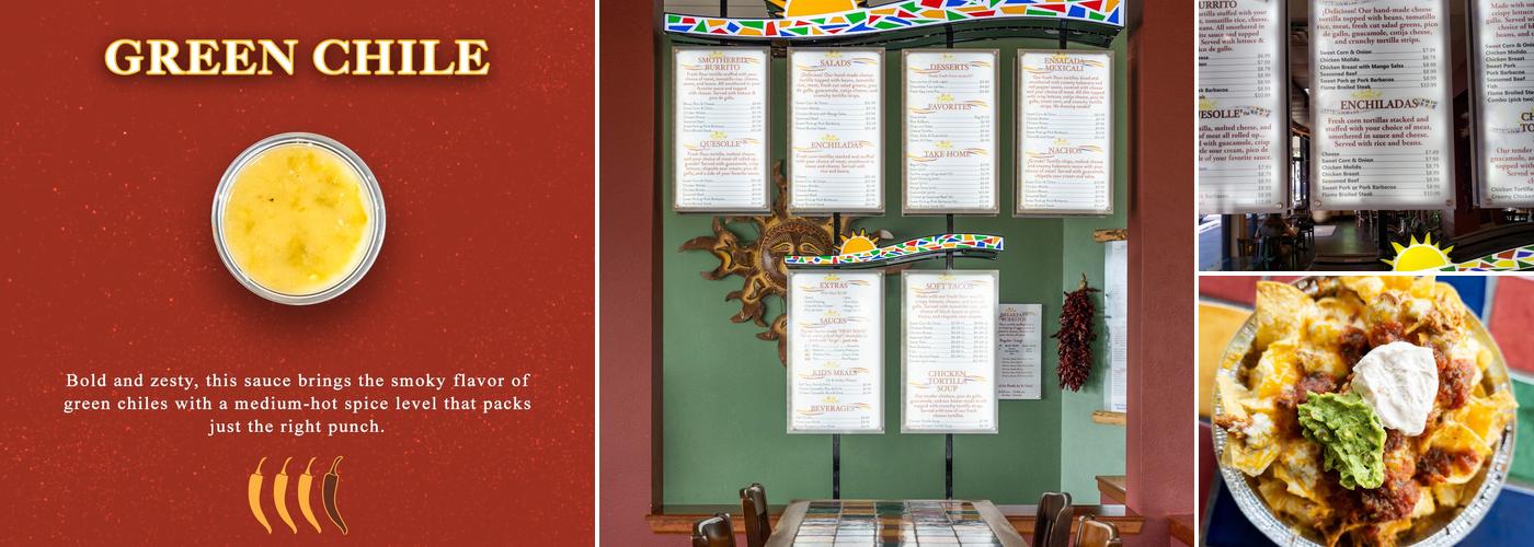 Cafe Mexicali Menu