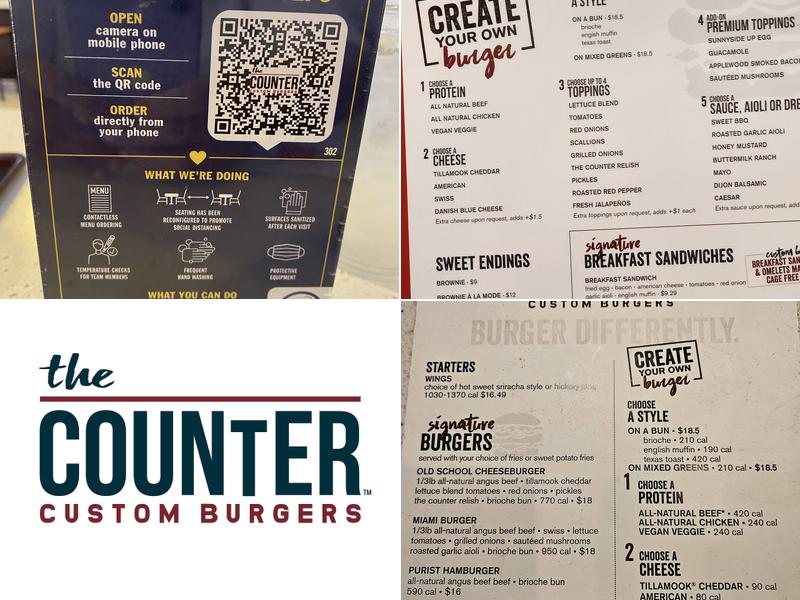 The Counter Menu
