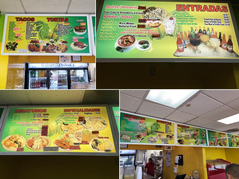 Taquería Los Gallos Greeley Menu