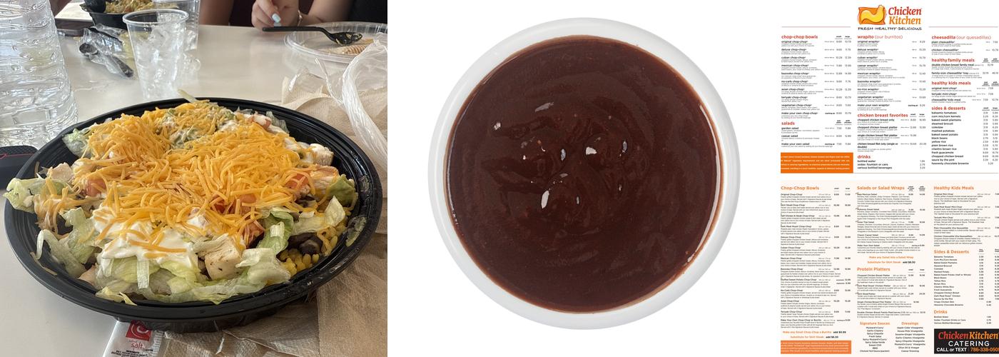 Chicken Kitchen Menu