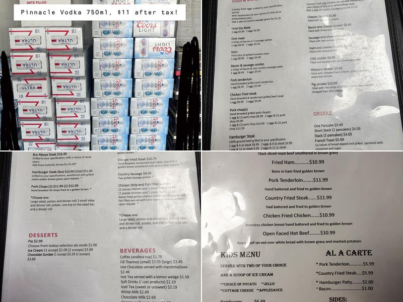 Judy's Cafe & Station Menu