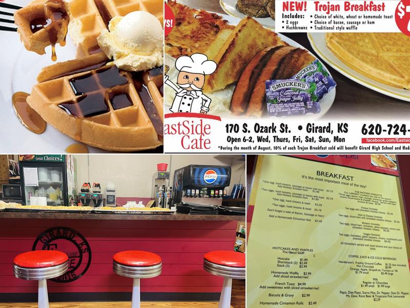 Eastside Cafe Menu