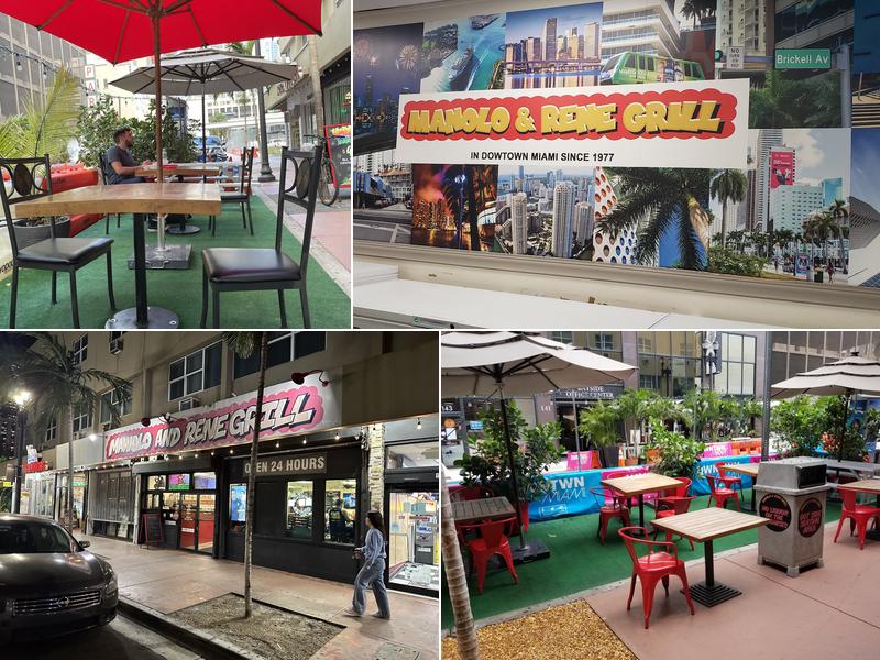 Manolo & Rene Grill 188 NE 3rd Ave, Miami