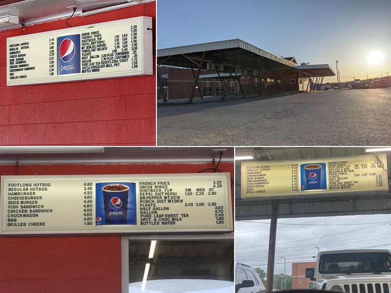 Root Beer Stand Menu