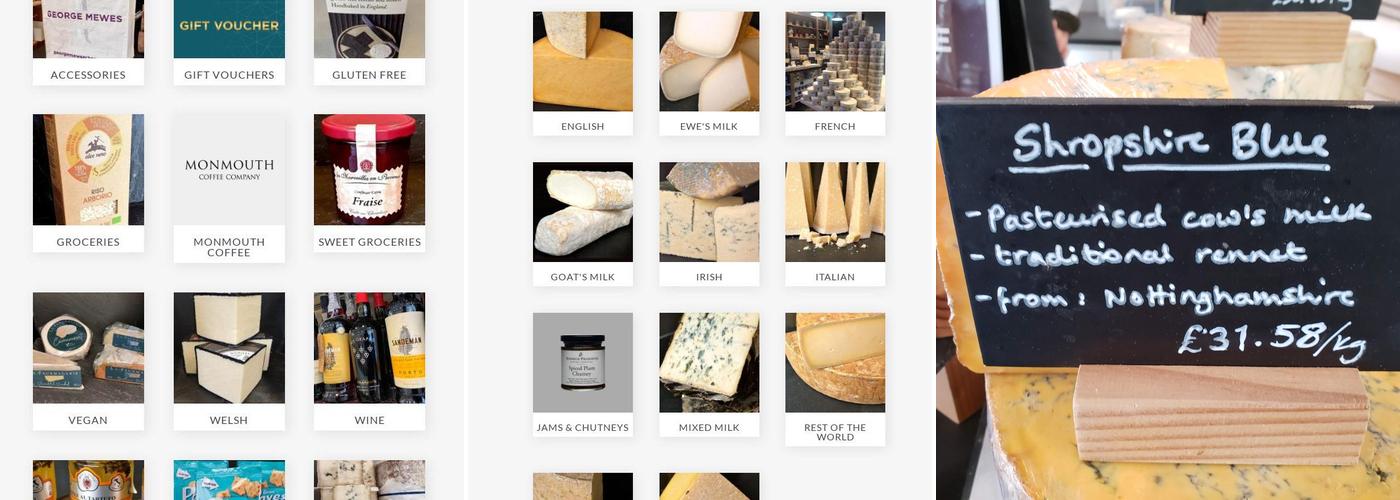 George Mewes Cheese Menu