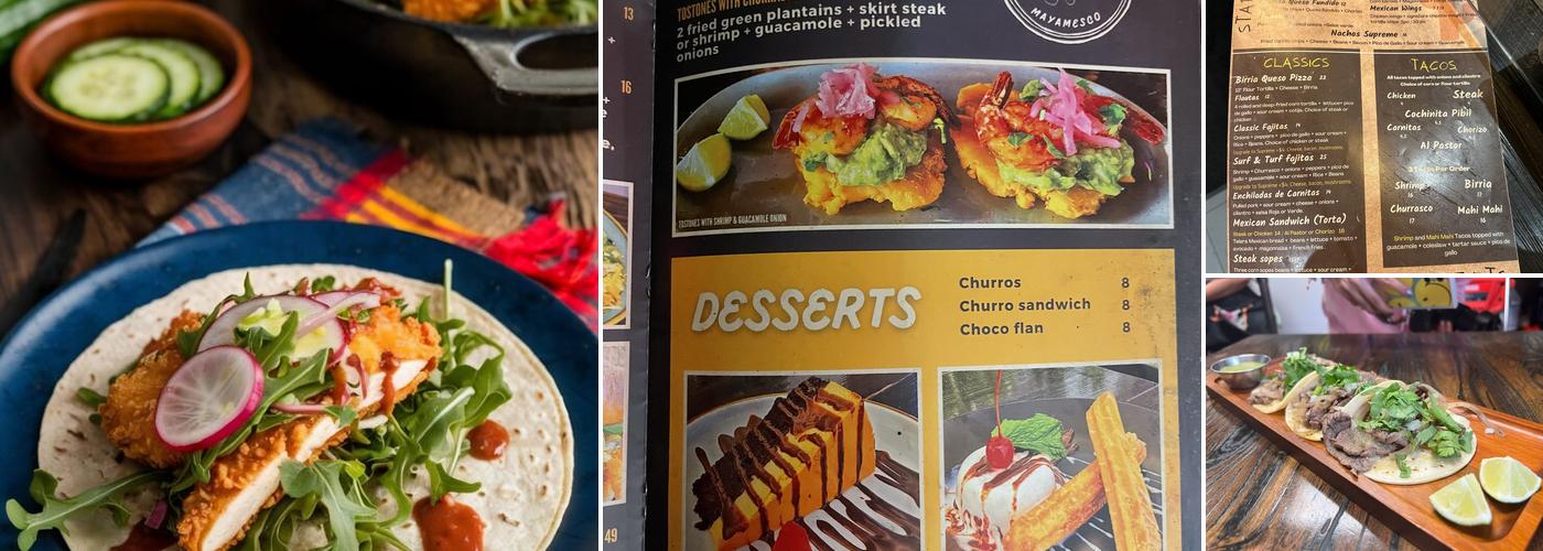 El Taquito Menu