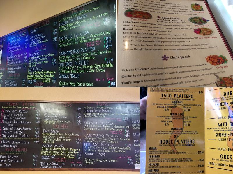 Taco Rico Pinecrest Menu