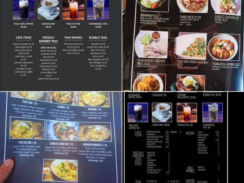 Ohho Noodles Market Menu