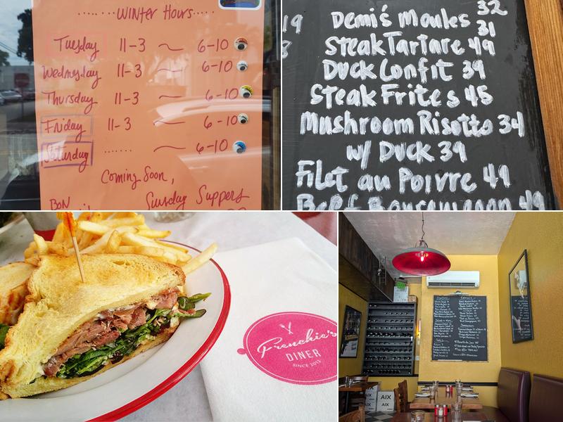 Frenchie’s Diner Menu