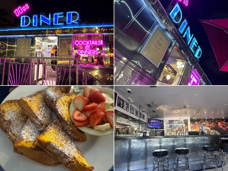 11th Street Diner 1065 Washington Ave, Miami Beach
