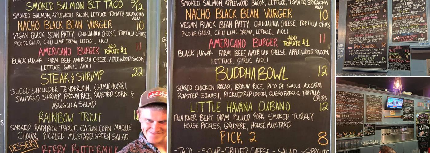 The Wrigley Taproom & Eatery Menu