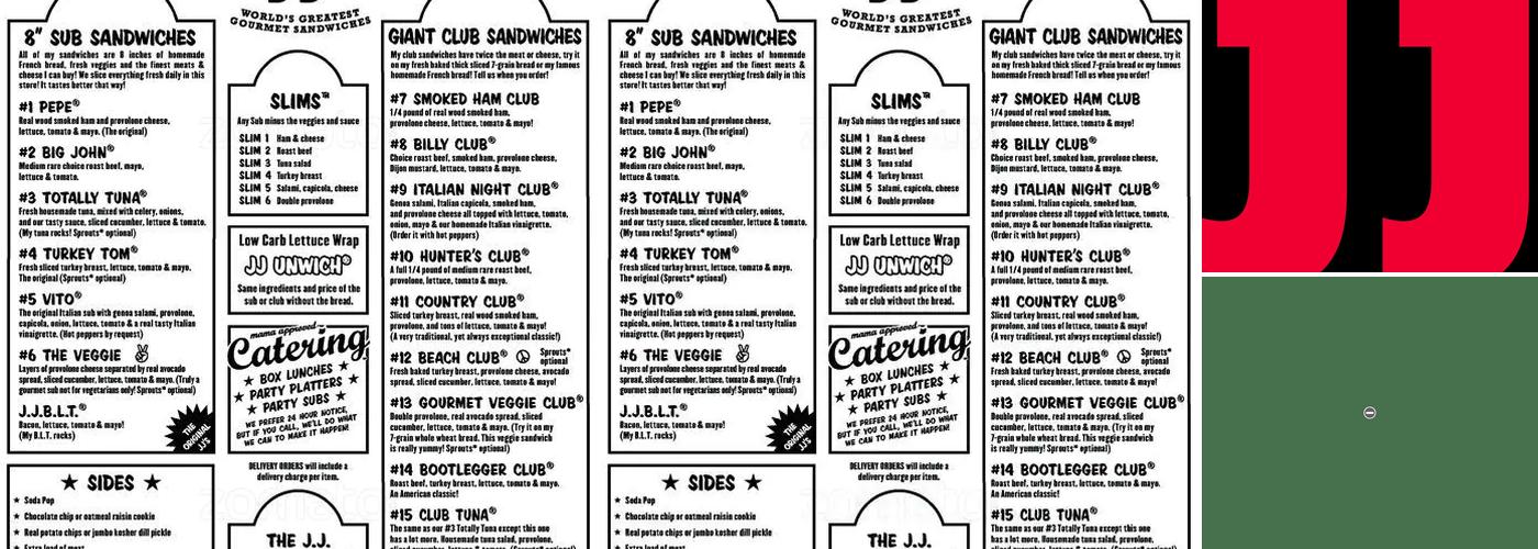 Jimmy John's Menu
