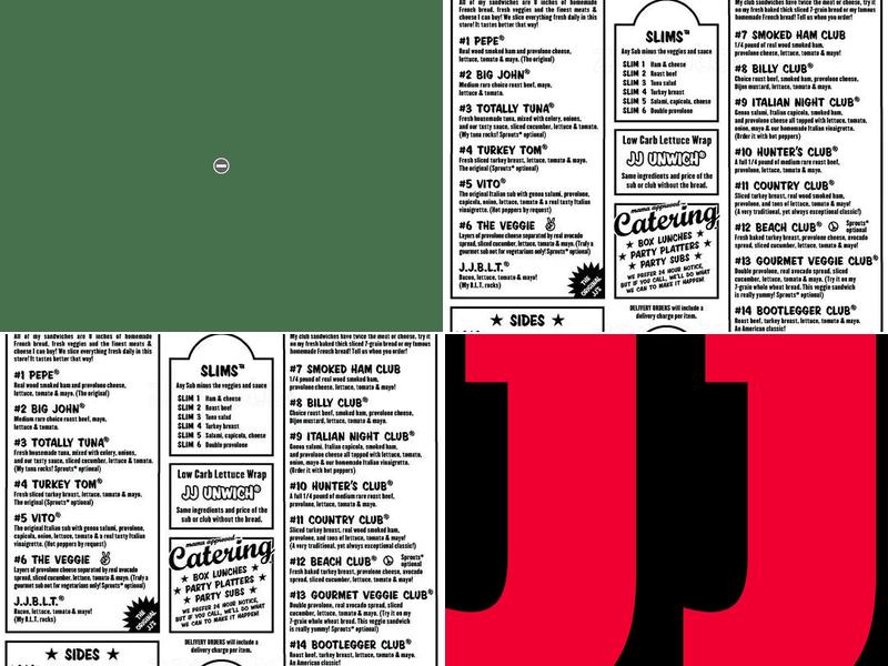 Jimmy John's Menu