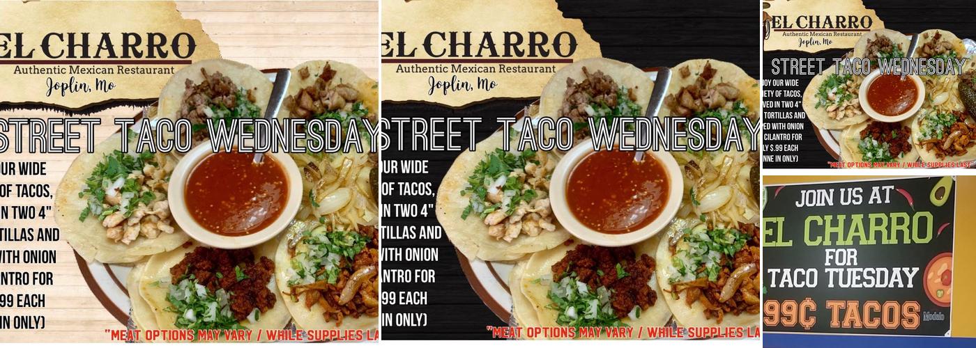 El Charro Menu