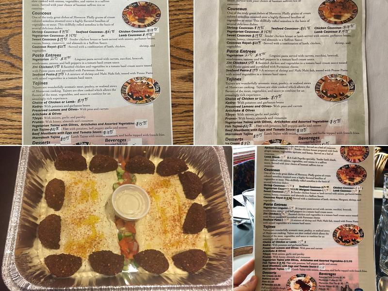 Cafe Paprika Menu