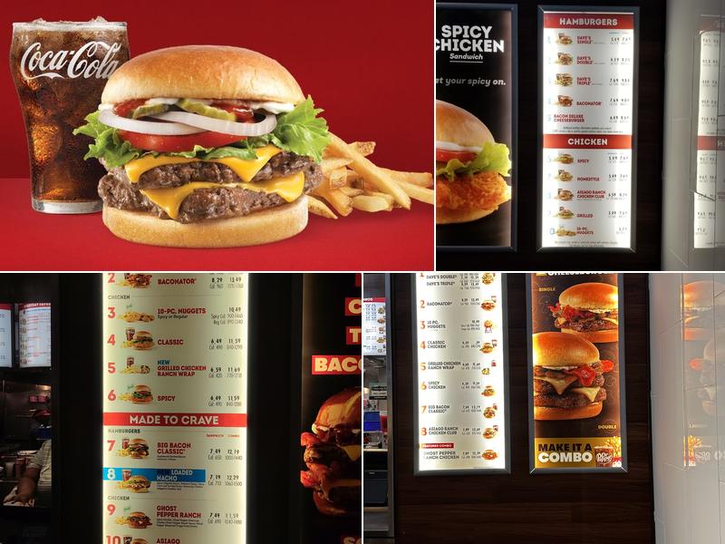 Wendy's Menu