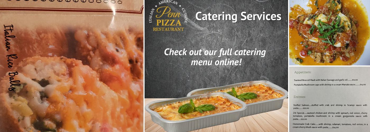 Penn Pizza Restaurant Menu