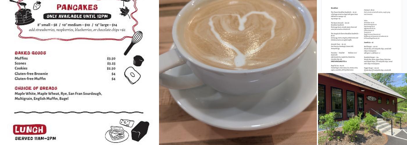 Roadside Store & Café Menu