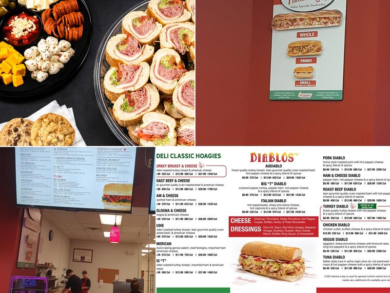 PrimoHoagies Menu