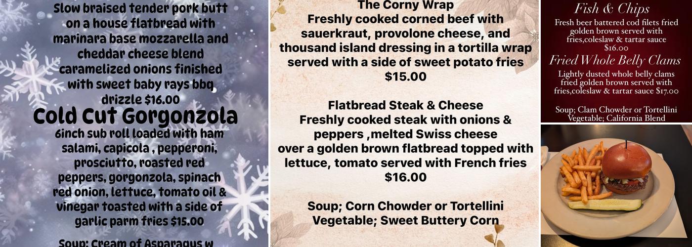 Russell Inn Menu