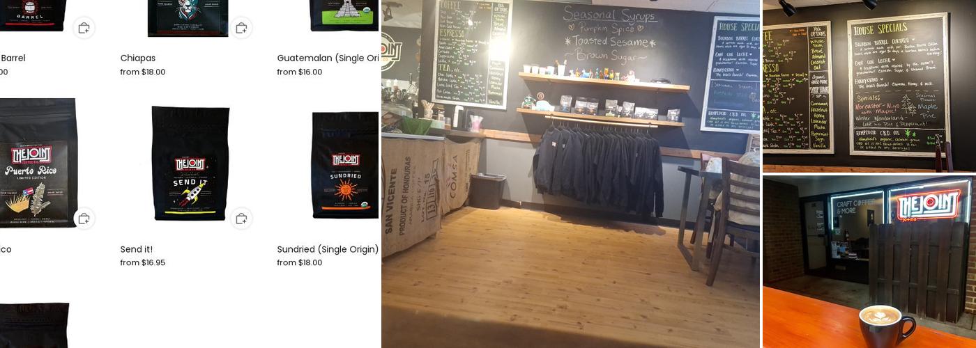 The Joint Coffee Co. Menu