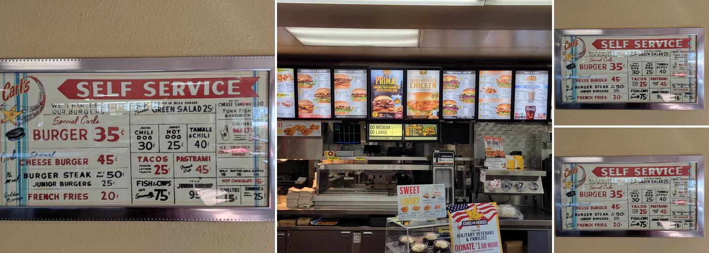 Carl’s Jr. Menu